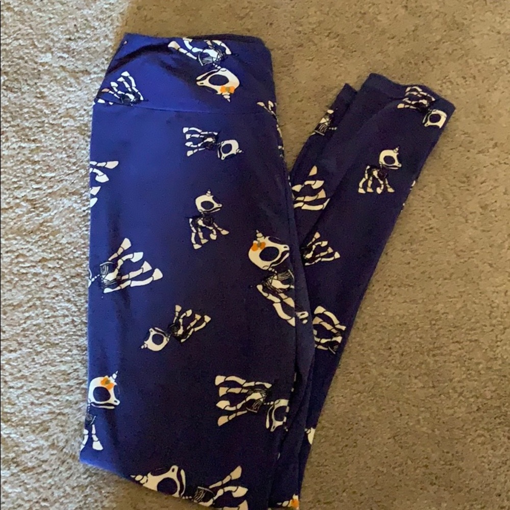 Lularoe Halloween Unicorn Leggings One Size OS